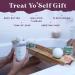 Purple Canyon Bath Gift Set for Women - Revitalizing Eucalyptus Spearmint & Cucumber Mint Self-Care | International Shipping Available - Buy Online on GoSupps.com