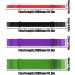 Resistance Pull Up Bands - 4pcs Pull Up Assistance Bands | Multifunctional Stretching Tension Bands with Accessories Heavy Stretch Workout Resistance Bands for Full-Body Leg Muscle Training Yoga - Buy Online on GoSupps.com