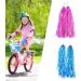 Laseners 6 Pairs Bike Handlebar Streamers - Sparkle Tassel Ribbon Accessories for Girls Boys | Blue Pink Purple - Buy Online on GoSupps.com