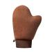 Gant autobronzant avec pouce ultra doux pour appliquer une mousse ou une lotion bronzante lavable en machine r utilisable sans soleil (marron)