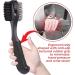 BuddyBirdie Retractable Golf Club Brush - Double Brush, Groove Cleaner, Black - Buy Online on GoSupps.com