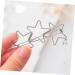 FRCOLOR star hair barrettes hair barrettes for women silver hair clip silver barrettes women's hair clips star hair clip cute hair clips for women Hair Accessories alloy Miss pin - Buy Online on GoSupps.com