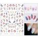 Cute Cinnamoroll Nail Stickers - 4 Sheets 3D Self-Adhesive Cartoon Nail Art Supplies for Women, Girls, Kids - Kawaii Designer Manicure Decoration Gifts (300+ Decals) - Buy Online on GoSupps.com