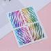 Women Easy To Use Hand-made Accessories Fashion Nail Stickers Self Adhesive Decoration Rainbow(5) Style5 - Buy Online on GoSupps.com