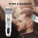 Buy Barber Scissors & Hair Clippers for Men - USB Rechargeable Electric Hair Trimmer with LCD Display - Gold Finish - Buy Online on GoSupps.com