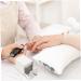 FRCOLOR Nail Polish Storage Nail Tool Nail Bits Nail Art Tools Manicure Tools Para U as Nail Stuff Organizer Manicure Drill Holder Nail Art Supply Bracket Acrylic White Usb 12x8.5cm White - Buy Online on GoSupps.com