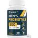 Probiotics for Men 500 Billion CFUs & 12 Strains Men's Probiotic with Turmeric Cranberry Goji - Probiotics for Digestive Health Immune Stomach Bloating & Gut Health for Men 60 Pro Biotics Caps 60 Count (Pack of 1) - Buy Online on GoSupps.com