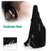 WATERFLY Small Crossbody Sling Backpack - Anti Theft Travel Shoulder Bag Black (Small) - Buy Online on GoSupps.com