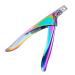 Tingdongwei nail clippers nail tips clipper manicure tip cutter tailor stainless steel tipcutter for artificial nails fingernails false nails (colors)