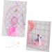 Zerodeko 2pcs Picture Frames Collage Wall Decor Grid for Wall Picture Wall Decor Wall Grid Home Picture Decor Pineapple Grid Picture Home Decoration Picture Collage Pink Photo Wall Hanging mediumx2pcs Pinkx2pcs - Buy Online on GoSupps.com