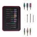Beaupretty 1Set grinding head cuticle drill bit sanding bands Nail Polishing Tools manicure pedicure drill kit Manicure Drill Bits manicure kit Manicure Tool diamond Tungsten steel file head - Buy Online on GoSupps.com