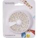 Pandahall Wire Guardian 540pcs Brass U Shape Protector Loops for Jewelry Making - Silver 5x4x1mm - Buy Online on GoSupps.com