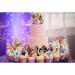 Decorations for Disney Princess Cake Topper Birthday Party Supplies Decor Wreath - Buy Online on GoSupps.com