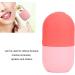 Buy Ice Face Scooters - Silicone Non-Slip Handle for Pain Relief & Skin Tightening | Durable Facial Massage Tool (New Pink) - Buy Online on GoSupps.com