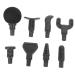 Homsfou 1 set of film massage head wireless percussion head massage drill attachment percussion balls massage head kit massage head attachments massage accessories body tools