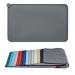 AUDWUD Silicone waterproof dog and cat pet feeding mat anti-slip pet bowl mat pet feeding mat 61 x 41 cm gray