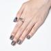 GLAMERMAID Extra Short Squoval Press on Nails - Halloween Rainbow Black Gel 24 Glossy Reusable Acrylic Manicure Kits for Women - Buy Online on GoSupps.com