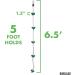 Barcaloo 6.5 Ft Climbing Rope for Kids - Swing Set or Jungle Gym Playground Ninja Rope - Buy Online on GoSupps.com