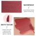 4Pcs Velvet Matte Liquid Lipstick Set | Long-Lasting Waterproof Lip Gloss - High Pigment Non-Stick Cup Perfect for Women - Buy Online on GoSupps.com
