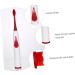 Ultechnovo Waterproof Electric Toothbrush Set - Oral Hygiene & Teeth Whitening - 1 Pack Red - Buy Online on GoSupps.com
