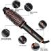 Hair Styling Brush - Straightening and Curling Comb Adjustable Heat for Quick Styling | Sleek Straightener and Curler for Effortless Hair Transformation Travel-Friendly Tool for Women Girls - Buy Online on GoSupps.com