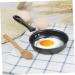Zerodeko 4 Pcs Omelet Pan Tamagoyaki Frying Pan Steak Cooker Non Stick Skillets Breakfast Griddle Square Pan Non- Stick Frying Camping Griddle Pancakes Saucepan Egg Cooking Pot Mini Iron 25X12X2.8CMx2pcs Blackx2pcs - Buy Online on GoSupps.com