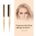Of Tail And Bristles Natural Bamboo Small Hair Brush For Styling Hair Brush Fine Hair Tail Combs Curler for Detangling Defining and Separating - Buy Online on GoSupps.com