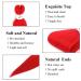 SOKU Red Pre Stretched Braiding Hair 24 Long - 4 Packs Synthetic Fiber Crochet Twist Braids | Soft Yaki Straight Texture - Red Color - Buy Online on GoSupps.com
