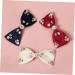 minkissy Ribbon rhinestone hair clip Bowknot Ponytail Holder ribbon bows hair clips Crystal Sparkling Bowknot Hair glitter bows hair clips Hair Bows bride Rhinestone issue card Glitter - Buy Online on GoSupps.com