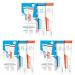 Aronal & Elmex toothpaste double protection 2x75ml-medical tooth cleaning with double protection for gums and teeth-strengthens the teeth for caries for morning and evening (pack with 3) 150 ml (3 pack)