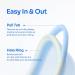 Halo Menstrual Disc Pod - Easy One-Handed Insertion Reusable Silicone - 12-Hour Protection Eco-Friendly Alternative to Tampons & Pads - Buy Online on GoSupps.com