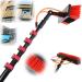 Window Cleaning Equipment Window Cleaning Brush Professional Window Cleaning Equipment Teles3.6-9M Cleaning Pole Washing Kit For Extension Poles For Trucks Windows Cleaning Of Photovoltaic 24Ft/7.2M