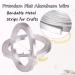 5mm Silver Aluminum Nose Wire for Masks & Jewelry Making - 18Gauge 6.5ft/Roll x 2 Rolls - Buy Online on GoSupps.com