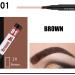 Eyebrow Waterproof Long-Lasting and Waterproof Eye Brow Contouring | Eyebrow Contouring Supplies for Working Home Traveling Dating Gathering Pochy 1#brown - Buy Online on GoSupps.com