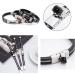 Apus Ion Therapeutic Lympunclog Titanium Wristband Apus Ion Therapeutic Lympunclog Titanium Wristband Adjustable Bracelet Apus Ion Therapeutic Lympunclog Titanium Wristband (Black) - Buy Online on GoSupps.com