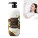 Boxiatil Coconut Body Wash 400ml gentle body wash hypoallergenic cleanser for dry and sensitive skin sulfate-free paraben-free odor-eliminating fresh for women and men