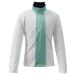 TuffRider Children's Athena EquiCool Riding Sport Shirt White/Lt Blue Small