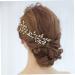 Didiseaon Hairpin Hair Comb Headgear Bride Accessories Crystal - Buy Online on GoSupps.com