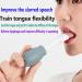HSRG Tongue Muscle Trainer - 5-Part Medical Mouth Muscle Massager for Stroke Aphasia & Non-Flowing Language - Buy Online on GoSupps.com
