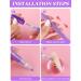 12 Color 3D Nail Art Painting Pen Kalolary Nail Point Graffiti Dotting Pen Drawing Painting Liner Brush for Fall DIY Nail Art Beauty Adorn Manicure Nail Dotting Tools Gift for Halloween Christmas - Buy Online on GoSupps.com