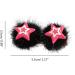 Braids Hair Clip For Hot Girls Plush Star Hair Barrettes Plush Ponytail Bangs Hair Barrettes For Teens Girls Hair Clip - Buy Online on GoSupps.com
