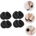 4 Pairs Split Toe Socks for Women - Invisible Cotton Five Finger Hosiery for Sandals - Summer Comfort - Black - Buy Online on GoSupps.com
