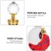 CANIGHT 1pc Peacock Essential Oil Bottle Liquid Bottle Glass Empty Holder Dropper Bottle Empty Perfume Bottle Liquid Holder Women Perfume Bottle Liquid Dispenser Glass Perfume Bottle 3.1x10.5cm Red - Buy Online on GoSupps.com
