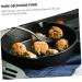 Ciieeo Cast Iron Skillet Enamel Frying Pan Waffle Maker Cast Iron Griddle Mini Frying Pan Mini Cast Iron Pot Mini Omelet Pan Small Frying Pan Mini Cooker Sandwich Bread Machine - Buy Online on GoSupps.com