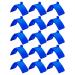 Villcase pigeon seating board 30 pieces of pigeon stands for birds plastic pigeon rest stand holder bird accessories set for pigeon Other birds durable pigeon random color blue 30PCs