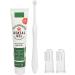 Dog Dental Care Kit (4 Pieces) -Dog Toothbrush and Toothpaste Beef Flavor &Puppy Teeth Finger Brush - Dog Teeth Cleaning Dental Care Kit- Plaque Remover for Dogs Teeth - Dog Breath Freshener 4 Pcs Kit - Buy Online on GoSupps.com