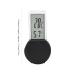 Thermometer Temperature Humidity Gauge Hygrometer Bearded Dragon Tank Accessories Reptile Tank Temperature Gauge Pet Supplies for Home Pet Shop(Black Transparency) - Buy Online on GoSupps.com