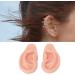 Flexible Silicone Ear Model for Piercing | Left & Right Ear Mould in Light Skin Color - Buy Online on GoSupps.com