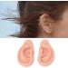 Silicone Ear Model for Earrings - Flexible Simulation Earmodel for Jewelry Display & Acupuncture Training - Lightweight Teaching Tool - Buy Online on GoSupps.com