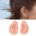 Realistic Silicone Ear Model for Jewelry Display - Reusable Flexible Human Ear Simulation (Light Skin Color) | International Shipping Available - Buy Online on GoSupps.com
